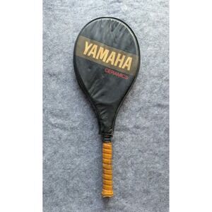 Yamaha Ceramics Series 90 Tennis Racket & Cover Grip 4 3/8 No3 Weight 12-12.2 Oz